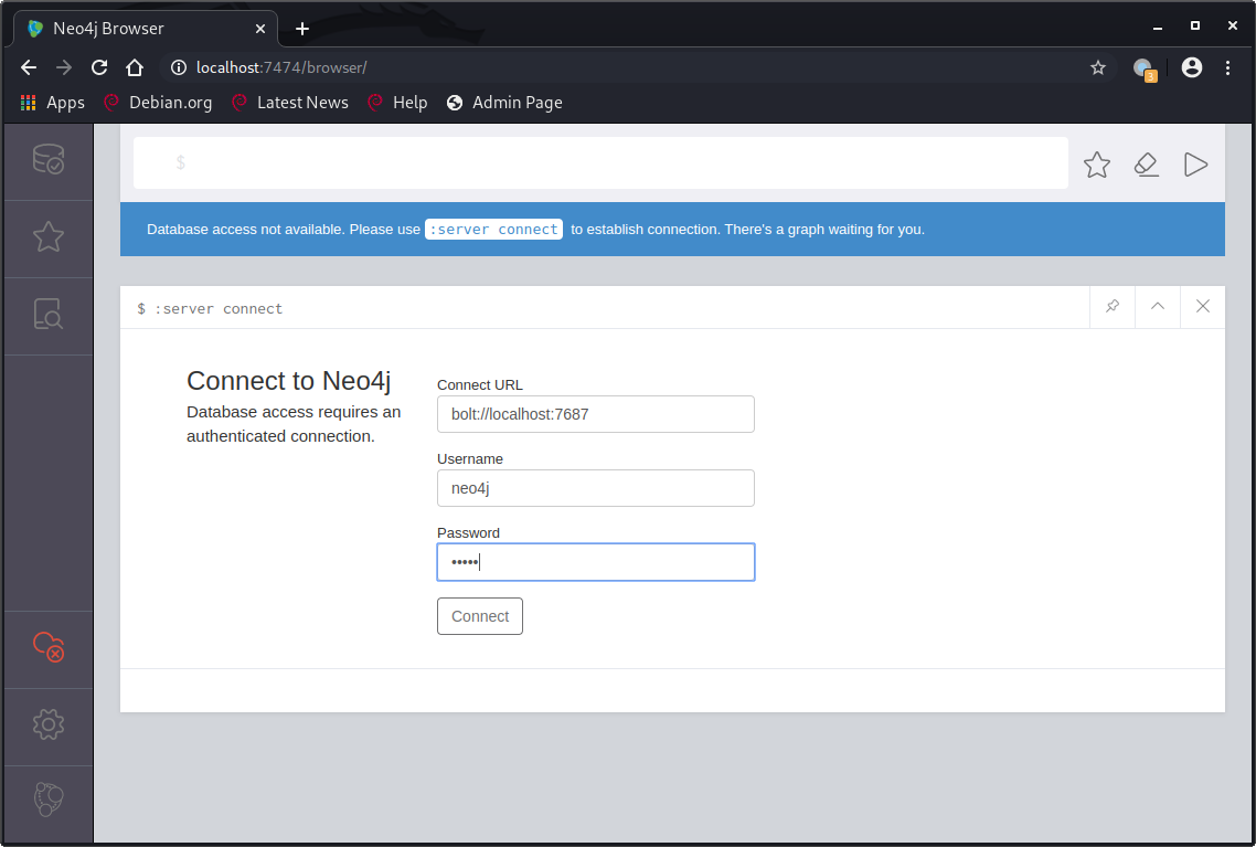 Neo4j login